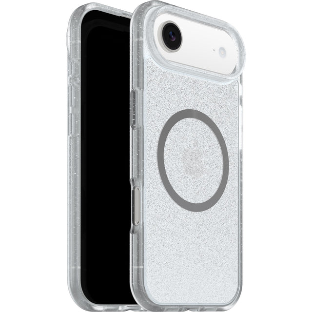 OtterBox React MagSafe Apple iPhone 17 Air (6.5") Case Stardust (Clear Glitter) - (77-99279), DROP+ Military Standard, Raised Edges, 7 Years Warranty