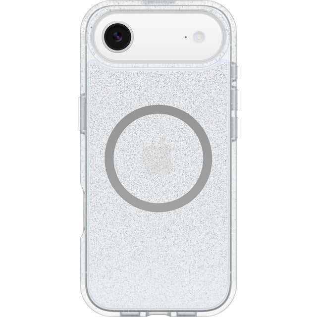 OtterBox React MagSafe Apple iPhone 17 Air (6.5") Case Stardust (Clear Glitter) - (77-99279), DROP+ Military Standard, Raised Edges, 7 Years Warranty