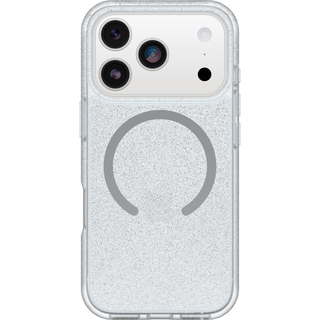 OtterBox React MagSafe Apple iPhone 17 Pro Max (6.9") Case Stardust (Clear Glitter) - (77-99283),DROP+ Military Standard,Raised Edges,7 Years Warranty
