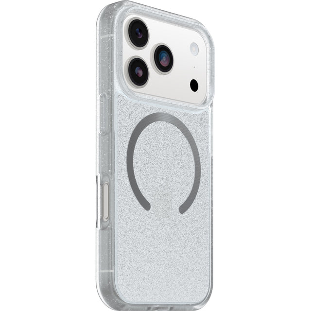 OtterBox React MagSafe Apple iPhone 17 Pro Max (6.9") Case Stardust (Clear Glitter) - (77-99283),DROP+ Military Standard,Raised Edges,7 Years Warranty