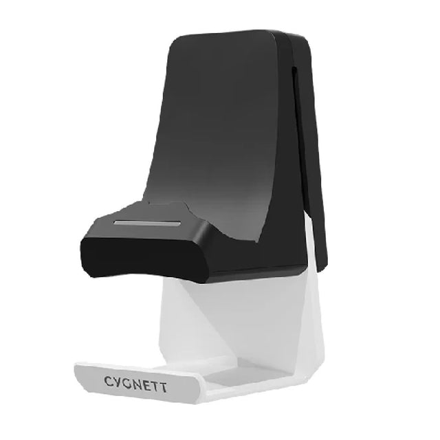 Cygnett Charge & Play PS5 Dual Sense Charging Dock + Headset Hook - Extendable Headphone Hook, Charge in just 2 hours,Wall mount option (kit) included