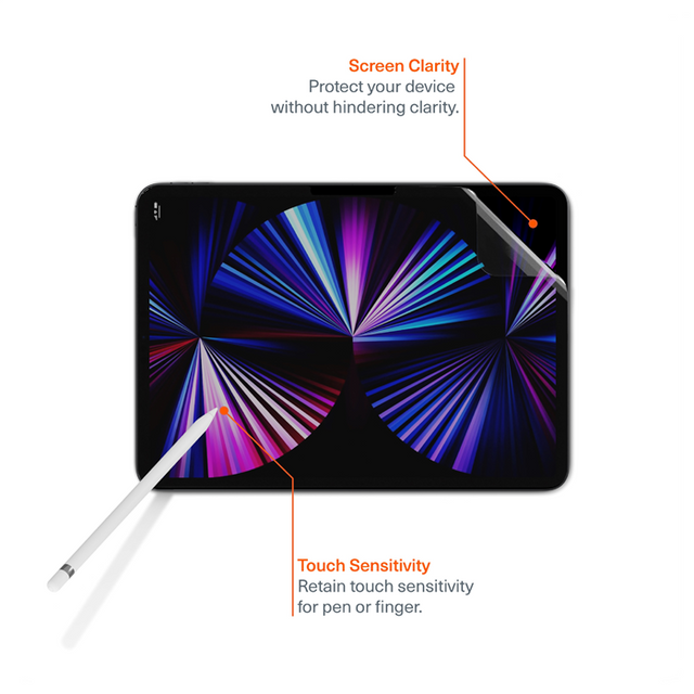 Cygnett OpticShield Apple iPad Pro M4 (11") (5th Gen) Japanese Tempered Glass Screen Protector - Superior Impact Absorption, 2 Years Warranty