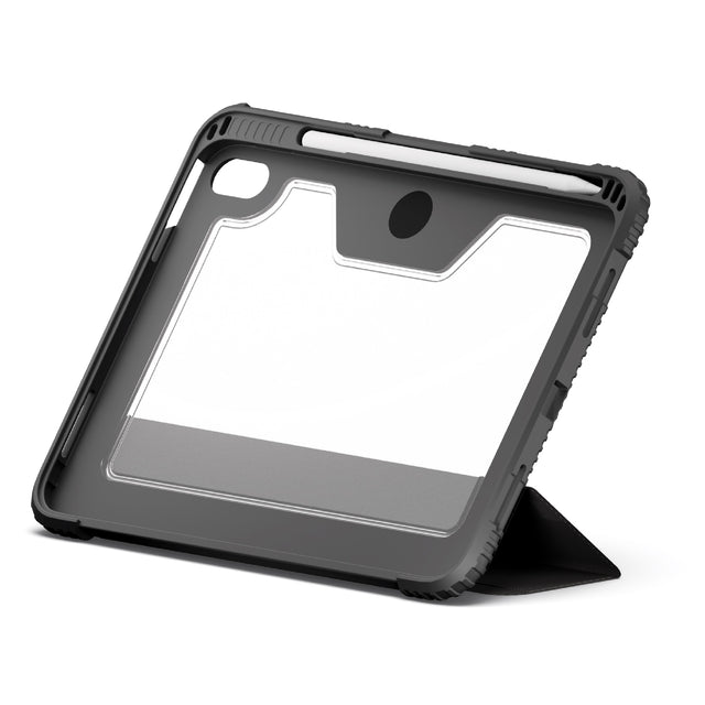 Cygnett WorkMate Apple iPad (10.9") (10th Gen) Protective Case - Black/Charcoal (CY5054CPWOR), 360° Heavy Duty Protection, Rugged, 2 Years Warranty