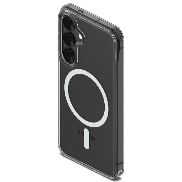 Cygnett AeroMag Samsung Galaxy S25+ 5G (6.7") MagSafe Clear Case - Slim, TPU Frame, Anti-Yellowing, UV Resistance, Shock Absorbent, 2 Years Warranty