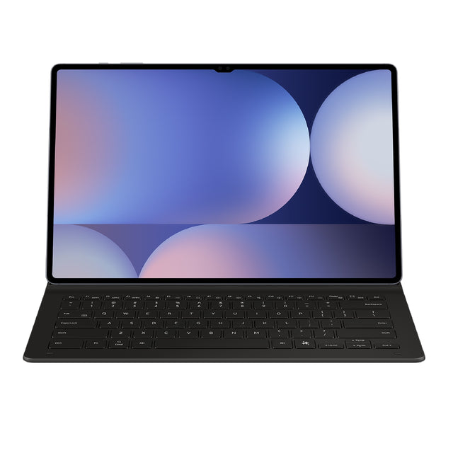Samsung Galaxy Tab S10 Ultra/ Tab S9 Ultra Book Cover Keyboard Slim Black - Slim and lightweight, Wireless Sharing, AI Key