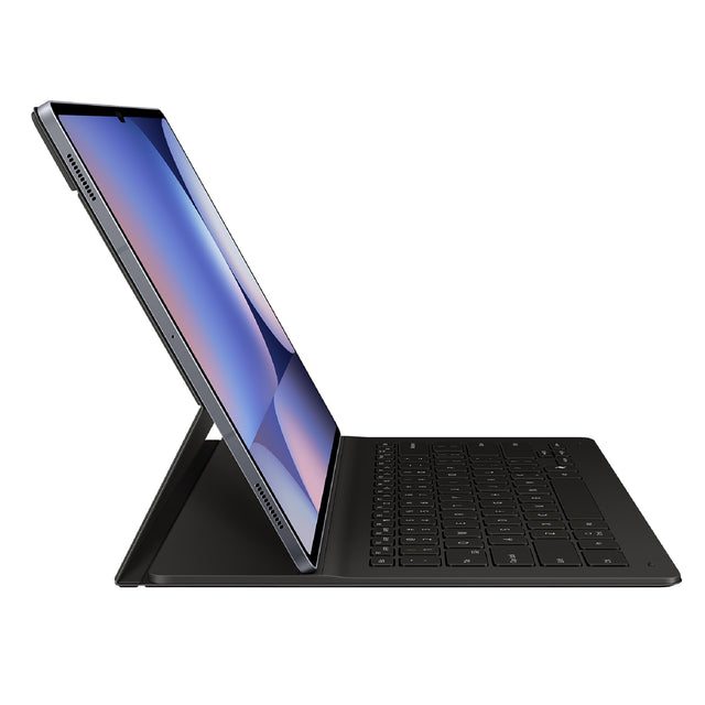 Samsung Galaxy Tab S10 Ultra/ Tab S9 Ultra Book Cover Keyboard Slim Black - Slim and lightweight, Wireless Sharing, AI Key