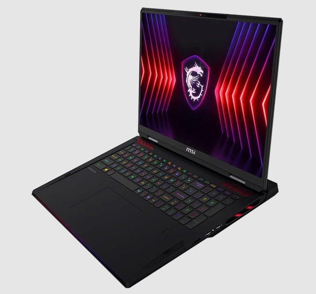 MSI Raider A18 HX A9WJG - 18in UHD+ MiniLED - AMD Ryzen9 9955HX3D - RTX5090 GDDR7 24G - 64GB 32GBx2 RAM DDR5 - 2TB NVMe SSD - WiFi7 - 4cell 99.99Whr - Core Black - Windows 11 Pro - 2 Year Warranty