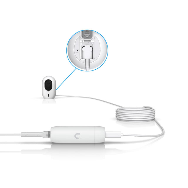 Ubiquiti G4 Instant Camera ( G4-INS) PoE to USB-C Cable, Length 4.5M, White, GbE connectivity