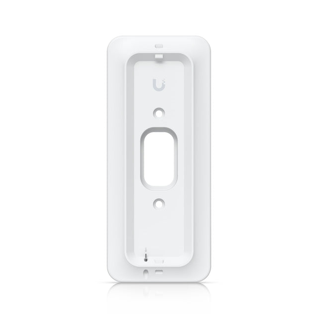Ubiquiti G4 Doorbell Pro PoE Gang Box Mount, White,Secure, Flat/ 25° Angled Wedge Angled Mounting Plate, Compatible NHU-UVC-G4-DBELL-POE