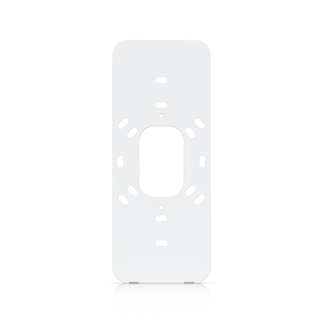 Ubiquiti G4 Doorbell Pro PoE Gang Box Mount, White,Secure, Flat/ 25° Angled Wedge Angled Mounting Plate, Compatible NHU-UVC-G4-DBELL-POE
