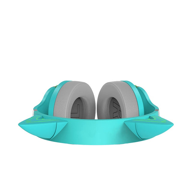 Edifier G5BT Cat Turquoise Hi-Res Bluetooth Gaming Headset with Hi-Res, Low Latency 45ms (+5ms), RGB Lighting, Multi-Mode, Bluetooth v5.2/AUX