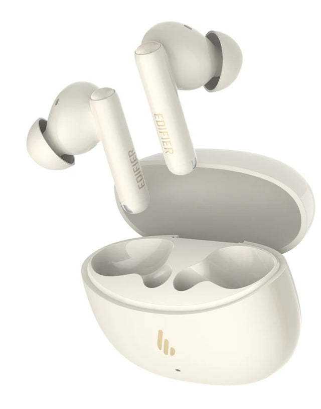 Edifier X5 Pro True Wireless Earbuds with Active Noise Cancellation -IVORY Bluetooth V5.3 USB-C (Type-C) IP55
