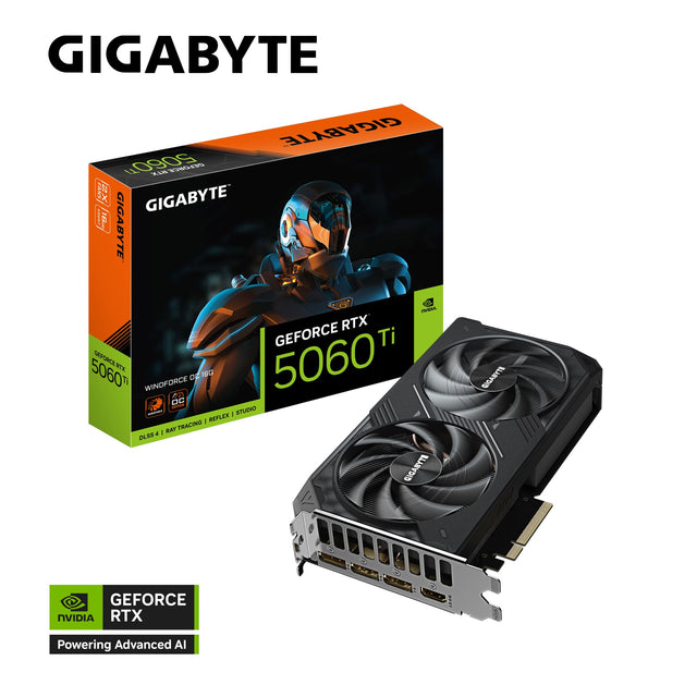 Gigabyte GV-N506TWF2OC-16GD, 2587 MHz. 28 Gbps, GDDR7 16 GB, 128 bit, PCI-E 5.0, DirectX 12 API, 8 Pin*1, HDMI 2.1b *1