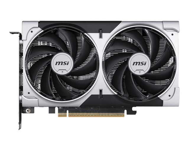 MSI GeForce RTX 5050 8G VENTUS 2X OC, Nvidia GeForce RTX 5050, 8GB GDDR6, Core Clock: 2617MHz, Cuda Core: 2560, 1xHDMI, 3xDP, PSU: 550W, PCIe5.0, 3 Year Warranty