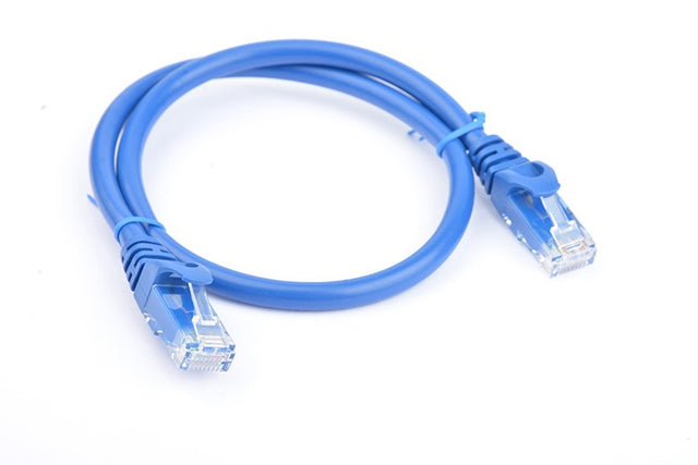 8Ware CAT6A Cable 0.5m (50cm) - Blue Color RJ45 Ethernet Network LAN UTP Patch Cord Snagless