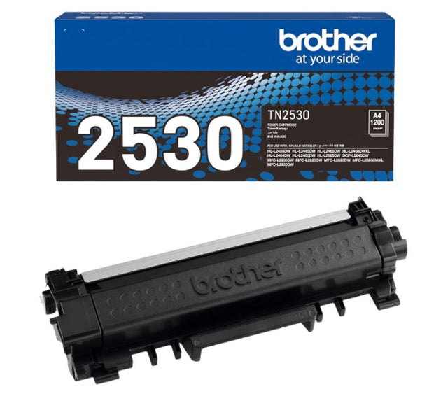 Brother TN-2530 **NEW** MONO LASER TONER- STANDARD CARTRIDGE TO SUIT MFC-L2880DWXL/MFC-L2920DW/MFC-L2880DW/MFC-L2820DW/DCP-L2640DW/MFC-L2800DW/HL-L248