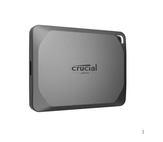 Micron (Crucial) Crucial X9 Pro 1TB External Portable SSD ~1050MB/s USB-C Durable Rugged Shock Drop Water Dust Sand Proof for PC MAC PS5 Xbox Android iPad Pro