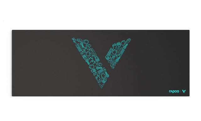 RAPOO V1L Mouse Pad - Extra Large Mouse Mat, Anti-Skid Bottom Design, Dirt-Resistant, Wear-Resistant, Scratch-Resistant, Suitable for Gamers/Gami