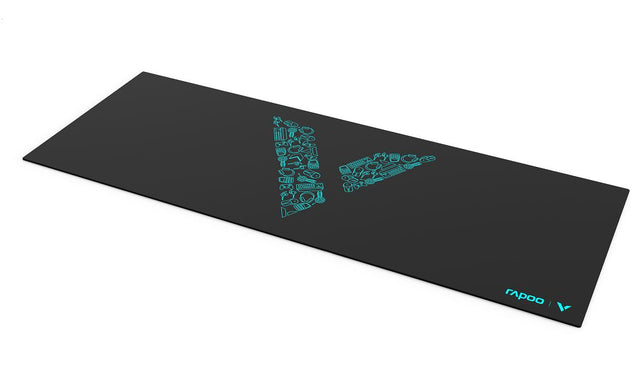 RAPOO V1L Mouse Pad - Extra Large Mouse Mat, Anti-Skid Bottom Design, Dirt-Resistant, Wear-Resistant, Scratch-Resistant, Suitable for Gamers/Gami