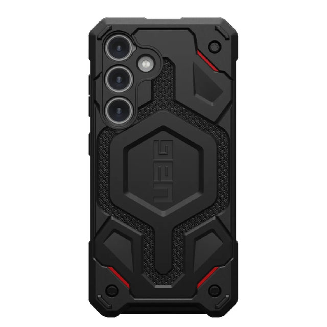 UAG Monarch Kevlar Samsung Galaxy S24 Ultra 5G (6.8") Rugged Case - Black (214415113940), 20 ft. Drop Protection(6M),Multiple Layers,10 Years Warranty