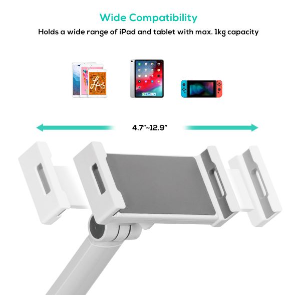 mbeat® activiva Universal iPad & Tablet Floor Stand