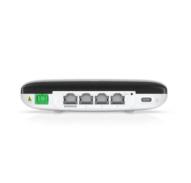 Ubiquiti UFiber Gigabit WiFi6, Passive Optical Network CPE with Built-in WiFi and Multiple VLAN-aware Switch Ports, 2Yr Warr