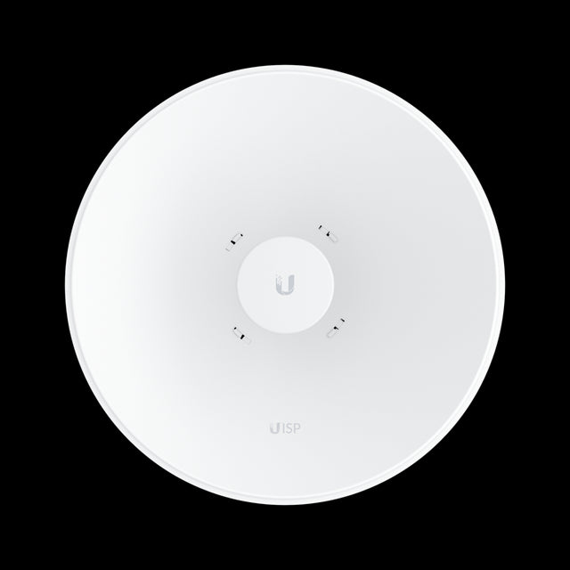 Ubiquiti UISP Dish, 30 dBi Dish Antenna, 5.15-6.875 GHz Frequency Range, 30+ km PtP Link Range, Compatible AF 5XHD & RP 5AC, 2Yr Warr