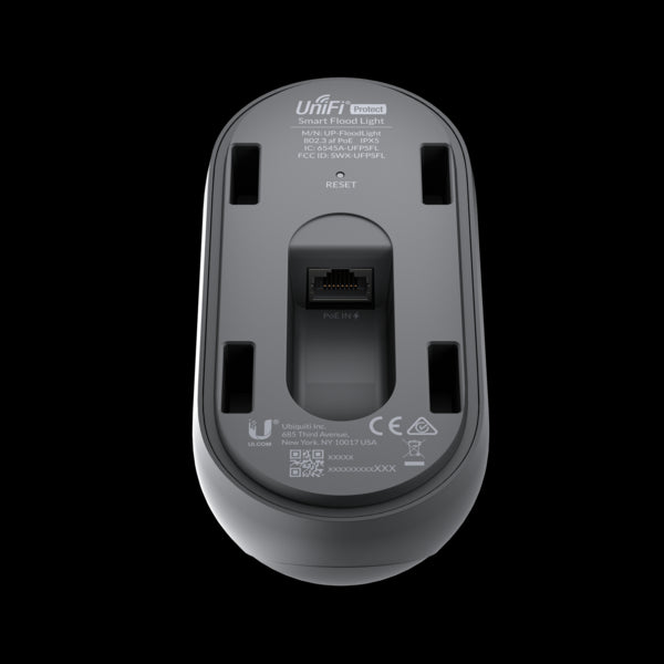 Ubiquiti UniFi Smart Flood Light, Unifi Protect Ready, Long Distance Motion Sensor, 550 Lumens, IPX5 Waterproof Housing, PoE (802.3 af), 2Yr Warr