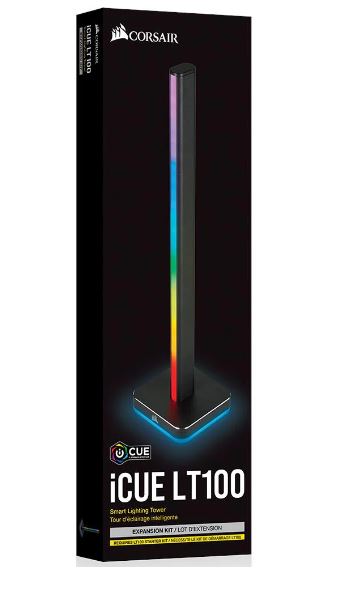 Corsair iCUE LT100 Smart Lighting Tower Expansion Kit (Requires iCUE LT100 Smart Lighting Towers Starter Kit, expandable up to 4 Towers)