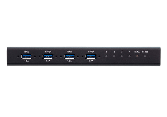 Aten Industrial Peripheral Switch 4x4 USB 3.1 Gen1, 4x Devices, 4x USB 3.1 Gen1 Ports, Remote Port Selector, Supports RS-422/RS485 Remote Controller