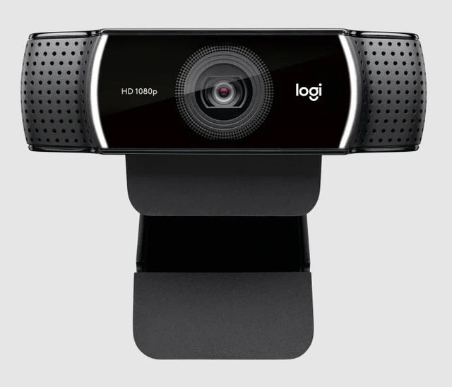 Logitech C922 Pro Stream Full HD Webcam 30fps at 1080p Autofocus Light Correction 2 Stereo Microphones 78° FoV 3mths XSplit License ~VILT-C922