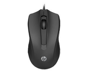 Hewlett-Packard HP 822M9UT, 105 Wired Mouse, Black, 1 Year Warranty (Replaces 822M9AA)