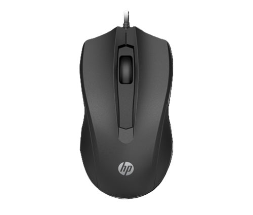 Hewlett-Packard HP 822M9UT, 105 Wired Mouse, Black, 1 Year Warranty (Replaces 822M9AA)