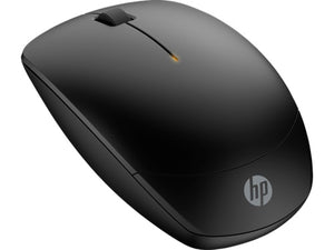 HP 4E407AA, 235 Mouse - Radio Frequency - USB Type A - Optical - 3 Button(s) - Jack Black - 1 - Wireless - 2.40 GHz - 1600 dpi - Scroll Ball - Symmetrical