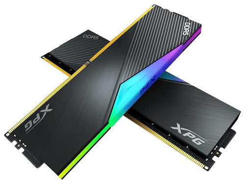 Adata AX5U6000C3016G-DCLARBK, 32GB KIT (2*16GB) ADATA XPG LANCER RGB DDR5 6000MHz CL30 BLACK - AX5U6000C3016G-DCLARBK