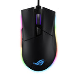 Asus ROG GLADIUS II ORIGIN BLK, Ergonomic wired optical gaming mouse optimized Pink for FPS, featuring Aura Sync, 1 Year