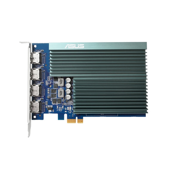 Asus GT730-4H-SL-2GD5, Nvidia GeForce GT 730, 2GB GDDR5, Core Clock: 927MHz, Cuda Core: 384, 4xHDMI, PSU: 300W, PCIe2.0, 3 Year Warranty