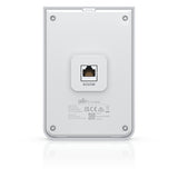 Ubiquiti UniFi Wi-Fi 6 In-Wall Wall-mounted Access Point with a Built-in PoE Switch,115 m²  Coverage, 2Yr Warr