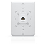 Ubiquiti UniFi Wi-Fi 6 In-Wall Wall-mounted Access Point with a Built-in PoE Switch,115 m²  Coverage, 2Yr Warr