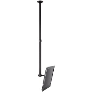 ATDEC TH-1040-CTL CEILING MOUNT LONG POLE /TILT/BLACK. ADJUSTABLE RANGLE 900MM-1800MM FROM CEILING. FITS MOST DISPLAYS FROM 17IN TO 42IN.