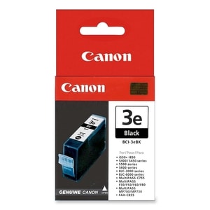 CANON BCI3EBK Black Ink Tank Suitable For BJC3000 BJC6000 S400 S400SP S450 S520 S530D I550 I560 I850 I865 S4500 I6100 I6300 I6500 IP3000 400