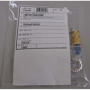 CISCO 2.4 AND 5 GHZ LIGHTNING ARRESTOR RP-TNC CONNECTOR