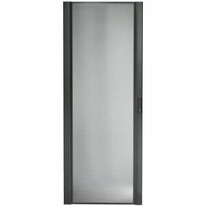 NETSHELTER SX 45U 600MM WIDE PERFORATED CURVED DOOR BLACK