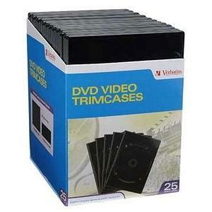 Verbatim DVD Video Trim case - 25 pack