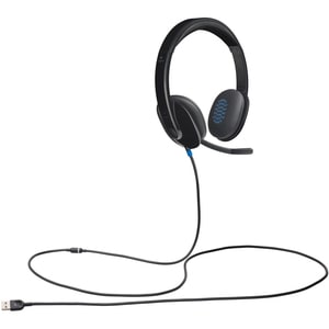 H540 USB HEADSET - BLACK Logitech USB Headset H540. Plug into high-performance audio for PC calls music and more. Simply insert the USB and instantaneously experience crisp digital stereo