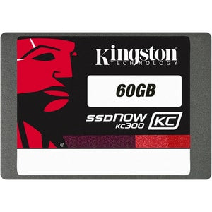 KINGSTON 60GB SSDNow KC300 SSD SATA 3 2.5 (7mm height) with 7mm 9.5mm adapter