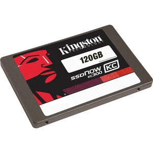 KINGSTON 120GB SSDNow KC300 SSD SATA 3 2.5 (7mm height) w/Adapter Bundle Kit