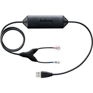 JABRA EHS-Adapter for 9120 DHSG. GN 93XX. PRO 94XX. PRO 920 and GO 6470 for electronically accepting calls for Nortel via USB (Nortel 1120. 1140 and 1150). this connection cord supports multiuse connection