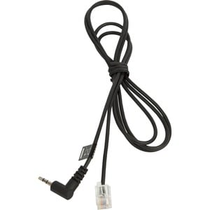 Cord with RJ10 to 2.5 mm jack 1 0 meters for Panasonic KX-T 7630 7633 7635 an GN9300 GN9120 GN Ellipse GN8000