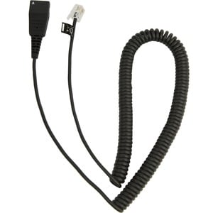 QD CORD. COILED. MOD. PLUG 2.0 M - 4P PL